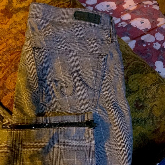 Adriano Goldschmied Womens Super Skinny Ankle Zip Leggings - Picture 2 of 5